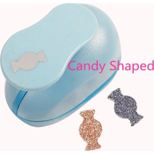 Candy shaped 5/8" paper EVA foam hole punches greeting card handmade sweetie design craft punch cortador de papel de scrapbook
