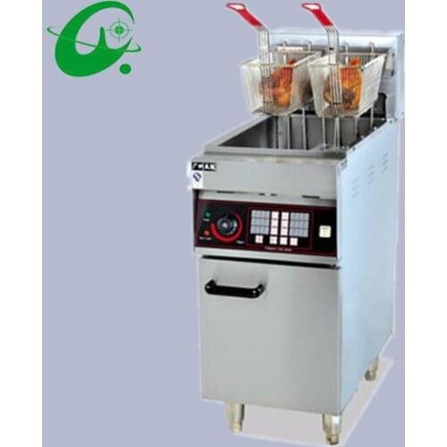 Electric 1-Tank fryer 2-Basket With timer 28L Capacity Duck Deep Fryer