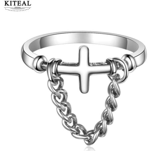 KITEAL High Quality silver plated size 12 Lady female ring Old Cross men ring Wedding Jewelry Accessories