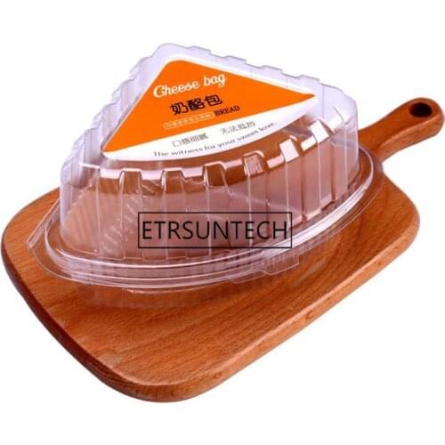 800pcs Disposable Transparent Plastic Takeout Food Containers for Desserts Fruits Vegetables Sandwich Bread