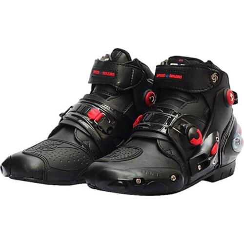 Riding Tribe Motorcycle Ankle Boots Anti-skid Racing Protective Shoes Motocross Motobike Off-Road Moto Boot Foot Protector A9001