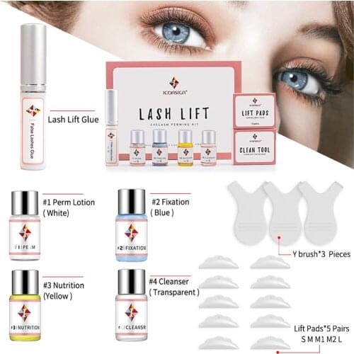 New Arrival Upgrade Version Lash Lift Kit Eyelash Lifting Set Full Professional Eyelash Lift Make Up For Eyelash Growth Make Up