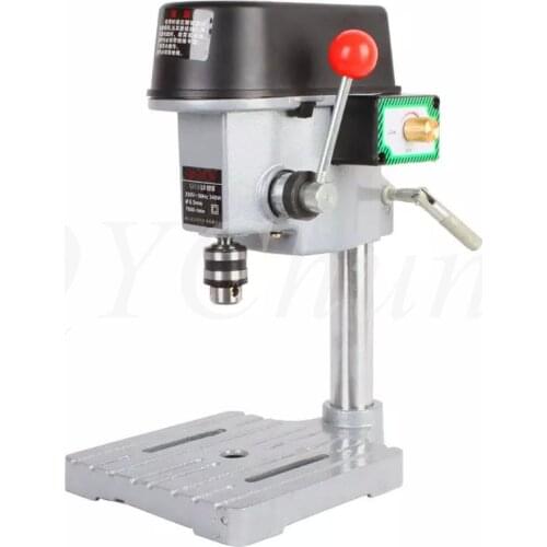 Portable High Precision Mini Bench Drill Full Copper Large Motor 150W 340W High Power Small Volume Mini Bench Drill