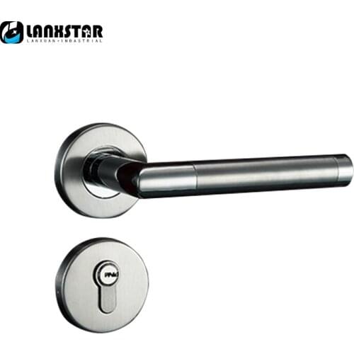 Manufacturers Selling Variety European Style High Grade Stainless Steel Lock Handle Split Locks Mechanical Mute Door-locks