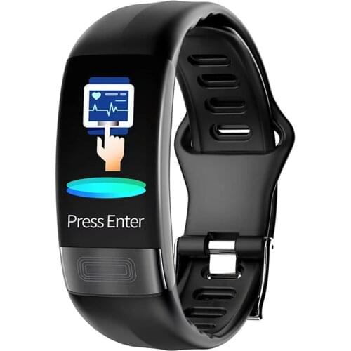 ECG PPG HRV Smart Bracelet Heart Rate Blood Pressure Monitor Fitness Activity Tracker Pedometer Waterproof Sport Smart Bands