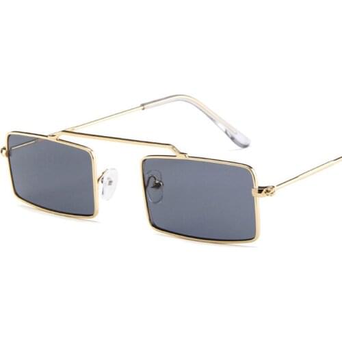 New Womens Sunglasses Transparent Ocean Piece Eyeglasses Trend Single Beam Glasses Fashion Metal