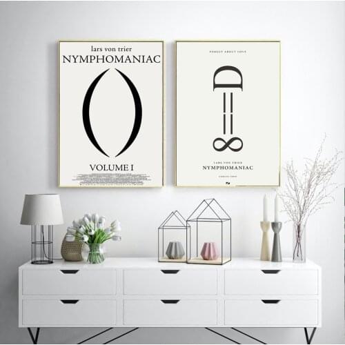 Vol. II of Nymphomaniac Lars von Trier Denmark Nordic Sex Movie Film Decorative Poster Wall Art Canvas Sticker Home Decor Gift