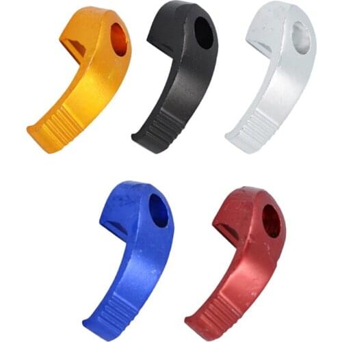 20pcs Universal Motorcycle Aluminium Alloy Hook Single-hole Hook Refit Parts Hook Storage Bag Hook for Replace Motorcycle Helmet