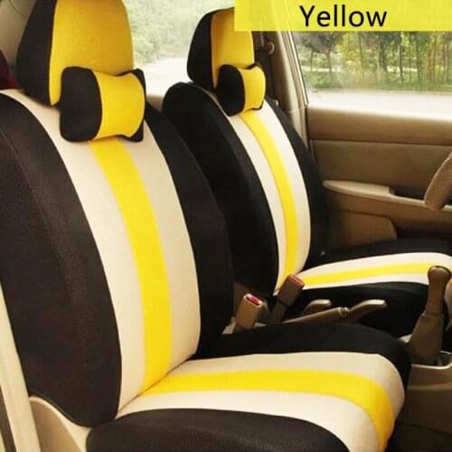 Universal only front car seat cover for SEAT LEON Ibiza Cordoba Toledo Marbella Terra RONDA car accessories car stickers 3D