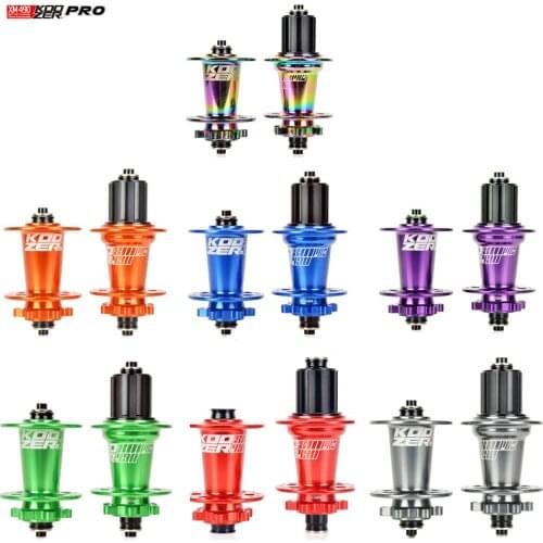 New Koozer XM490 PRO Shimano 8-11Speed 4 Bearing Hub Mountain Bbike Through 32Holes Bicycle Disc Brake