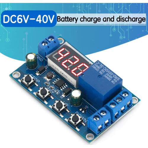 Battery Charge/Discharge Module Integrated Voltmeter Undervoltage/Overvoltage Protection Timing Charge/Discharge Communication