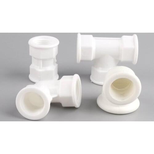 10Pcs PPR Connector Female 1/2''~1'' Thread Straight Elbow Tee Kitchen Water Tap Pipe Fittings Garden Irrigation Tube Joints