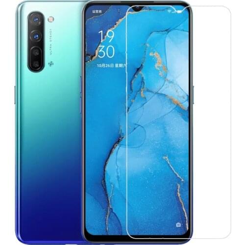 2PCS For OPPO A91 Glass For OPPO A91 Tempered Glass Film Full Glued Hard Phone Screen Protector Protective Glass for OPPO A91