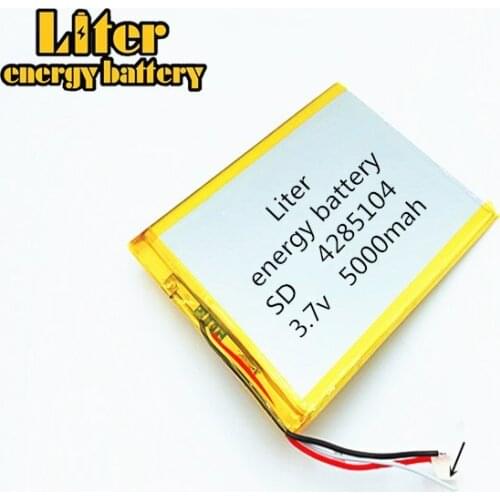 3 line Tablet PC general battery 4285104 3.7V 5000mAh 3885105 Lithium Tablet PC Battery with protection board Polymer battery