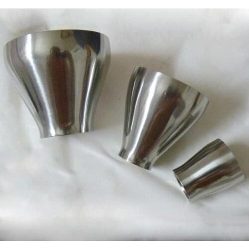 38mm 1.5" To to 32mm 1.25" OD Butt Welding Reducer SUS 304 Stainless Steel Sanitary Pipe Fitting Homebrew Beer Wine