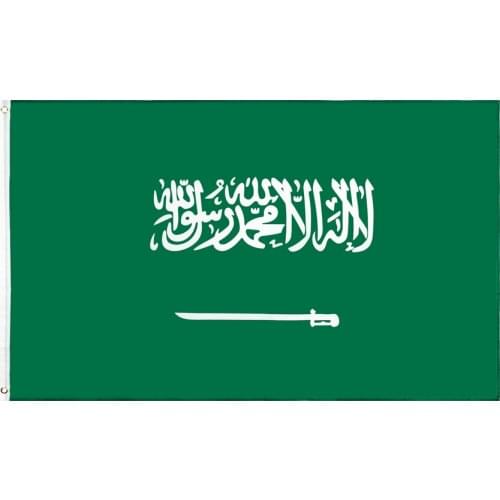 60x90cm/90x150cm SAU Saudi Arabia Flag 2x3ft/3x5ft SA National Banner