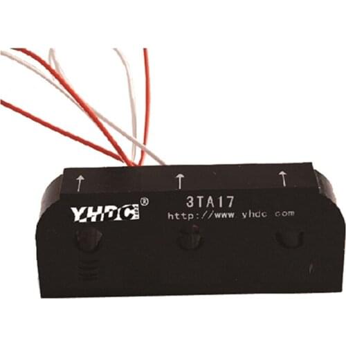 Free shipping YHDC 3TA17L-400 3 Phase Current Transformer input 0-40A Output 0-10mA 1:4000