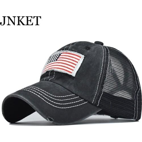 JNKET New Fashion Ponytail Baseball Cap Women Sunhat Breathable Baseball Hat Snapbacks Hats Mesh Cap Gorras
