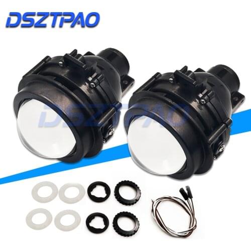 Bi-xenon Lens Fog Light For Chevrolet Cruze/Orlando/Trax/Tracker/Opel Antara 3.0 D2H H11 Bifocal Lenses Car Accessories Tuning