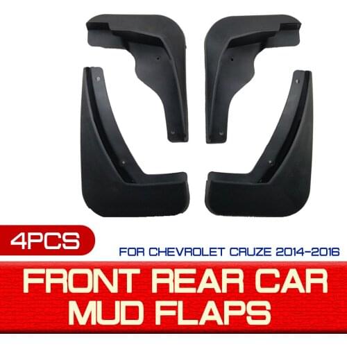 Car Front Rear Car Mudguards Fender for CHEVROLET Cruze 2009 2010 2011 2012-2016 Flares Mud Guard Flap Anti Splash Mudflaps