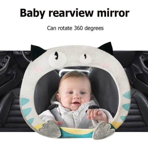 Baby Rearview Mirror Adjustable Wide Angle Car Baby Back Seat Rear View Mirror Kids Baby Monitor Safety Mirror Car Accessories
