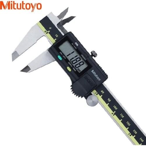 100% Real Japan Mitutoyo 0-150mm/0.01mm Electronic Digital Vernier Calipers Micrometer Gauge Measuring Tools