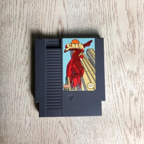 Sunman - 72 pins 8bit game cartridge