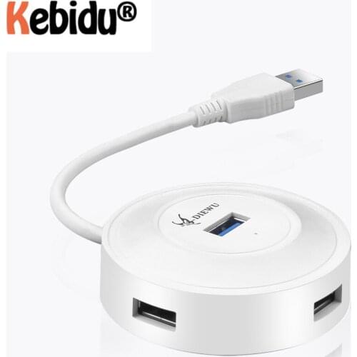 KEBIDUMEI 10cm 4-port USB hub adapter 5Gbps USB2.0 3.0 HUB for Macbook HUB HUAWEI