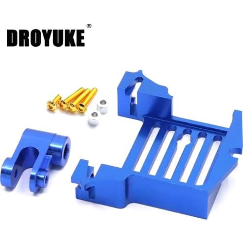 Droyuke Metal Steering Servo Arm Steering Steering Gear Bracket Base for 1/5 Traxxas XMaxx X-Maxx RC Car upgrade Parts