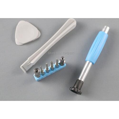 30sets Screwdriver Set 9+n1 Repair Tools Kit 3.8 4.5 T6 T8 Cross three wings tool for switch GB GBA SP New 3DS XL PSP
