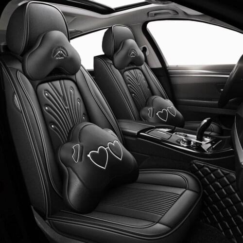 New Leather car seat covers For lada 2107 2114 granta kalina grant xray nterior Accessories Automobiles Seat Covers car seats