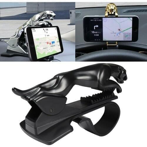 Dashboard Car Phone Holder Clip Mount Stand Car Phone Stand GPS Display Bracket Car Holder Support 6.5 Inch Phone