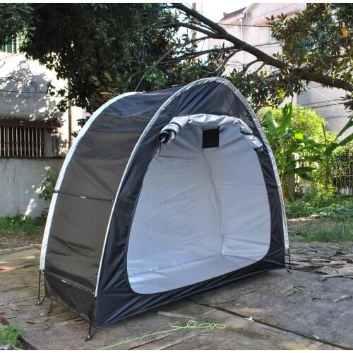 CZX-401 Bike Tent Bike Storage Shed 190T Bicycle Storage Shed With Window Design For Outdoors Camping Outdoor Storage Shed Tent