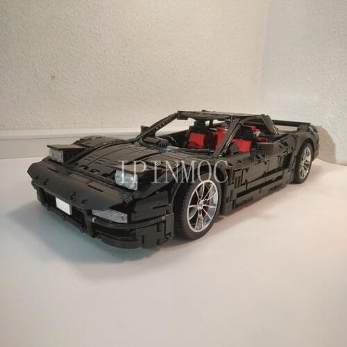 Technology building block moc-30093 Honda nsxs automobile super sports car parts assembly toy education diy boy birthday gift