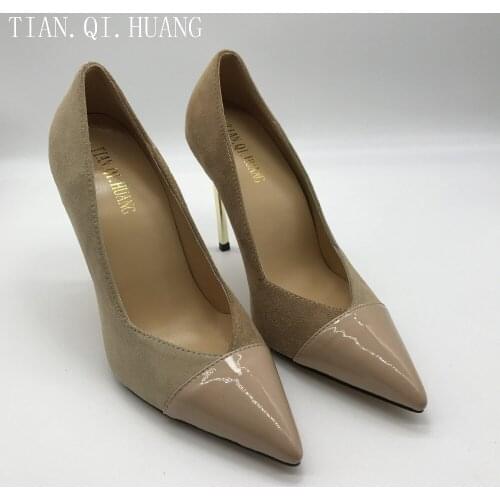 TIAN.QI.HUANG Suede Pumps