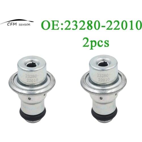 2pcs 23280-22010 2328022010 Fuel Injection Pressure Regulator For 1998-2012 Chevrolet Lexus Pontiac Scion&Toyota 5G1060/PR4034