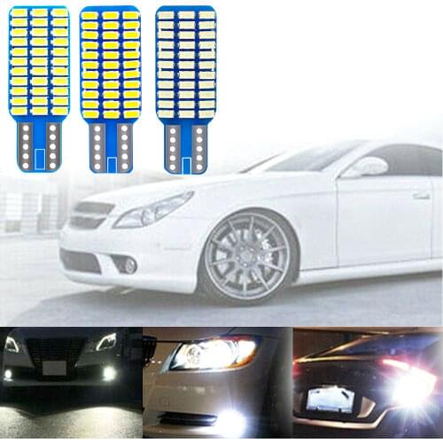 W5w T10 Canbus Bulbs 3014 Car 168 194 Turn Signal License Plate Trunk Brake Light Clearance Lights Lamp Warm White Reading Light