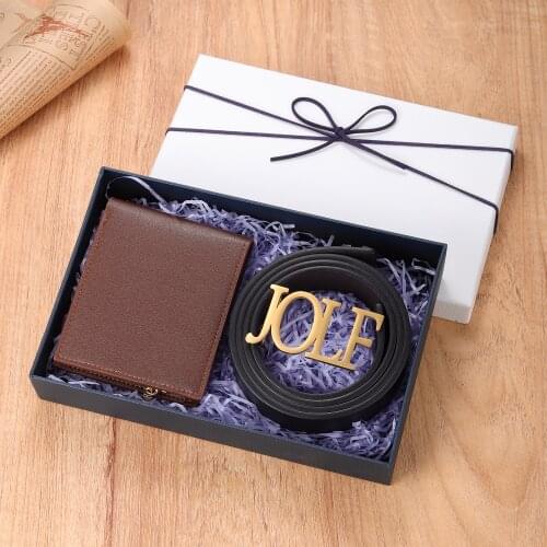 Zciti custom 3 Pieces Combo Leather Gift Set with Handmade Box-( Wallets,Belt,glasses)-Wallet and Gifts Set Gifts Box Men Women