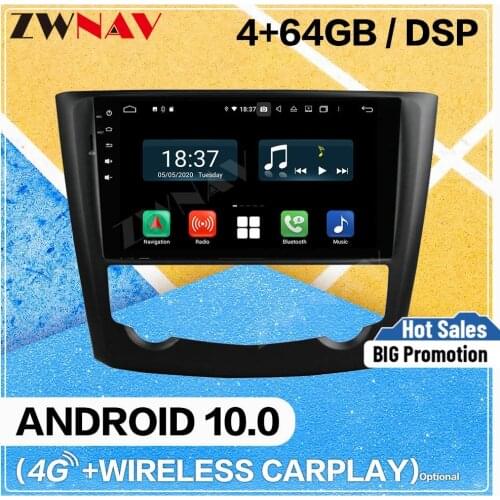 Carplay Android 10.0 Screen Car Multimedia DVD Player for Renault Kadjar 2016-2018 BT GPS Navigation Auto Radio Stereo Head Unit