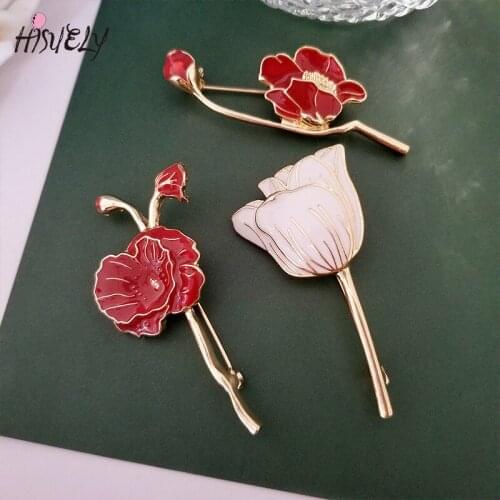 Броши цветок на одежду HISUELY China At AliExpress