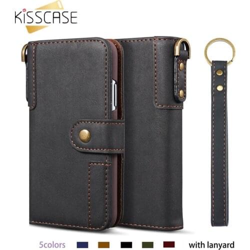 Leather Flip Case For Samsung A70 A60 A50 A30 A20E Case For Galaxy A6 A7 A8plus A9 S8 S10Lite S9 S7 Note9 Stand cover coque