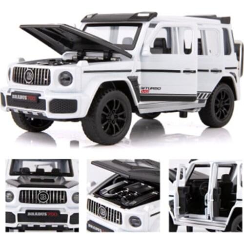 1:32 Simulation G700 Alloy Car Model Simulation Cars Childrens Acoustic-optic Return Force Toy Car Gift for Kids