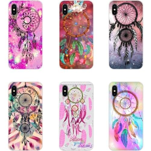 For Huawei Honor 4C 5C 6X 7 7A 7C 8 9 10 8C 8S 8X 9X 10I 20 Lite Pro Diamond Painting Dream Catcher Transparent Soft Cases Cover