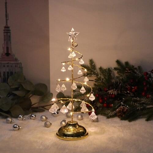 LED Christmas Tree Light New Year Night Lamp Home Childrens Room Bedroom Decorations wedding night Light Christmas Present 1pc