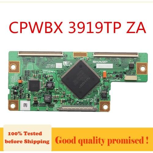 TV t-con board CPWBX 3919TP ZA Logic Board For SHARP ... etc. LCD CONTROLLER Original Equipment tv 3919TP Free Shipping