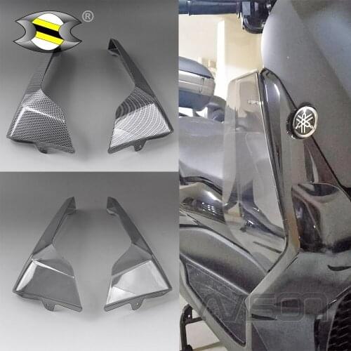 For NMAX 155 2015 2016 2017 2018 NMAX155 NMAX-155 Smoke Plastic Legguards Leg Guards Side Protector Windshield