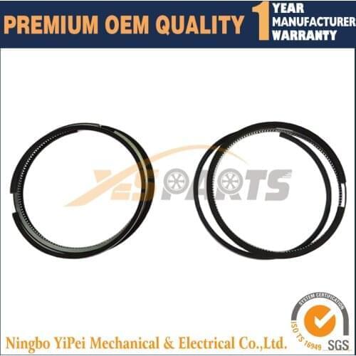 2 set Piston Ring STD 72mm for KUBOTA Z600