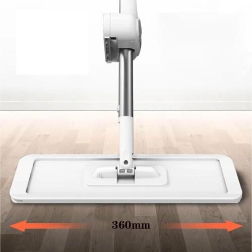 36 CM Mop Magic Squeeze Flat Cutting Mop Hands Free For Wash Floor Household Kitchen Floors Cleaning With Microfiber Squeeze Mop