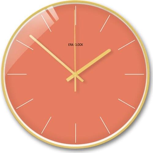 Silent Wall Clock Living Room Creative Fashion Clock Decoration Bedroom Wall Watch Atmospheric Wall Clock Home Decor 50A066