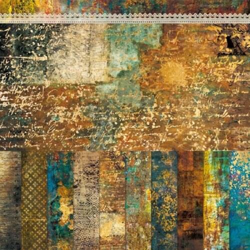 1 Pack 24 Sheets Scrapbooking Paper Handmade Craft Paper Printable Sticker Paper for Gift Decoration and Card Sealing